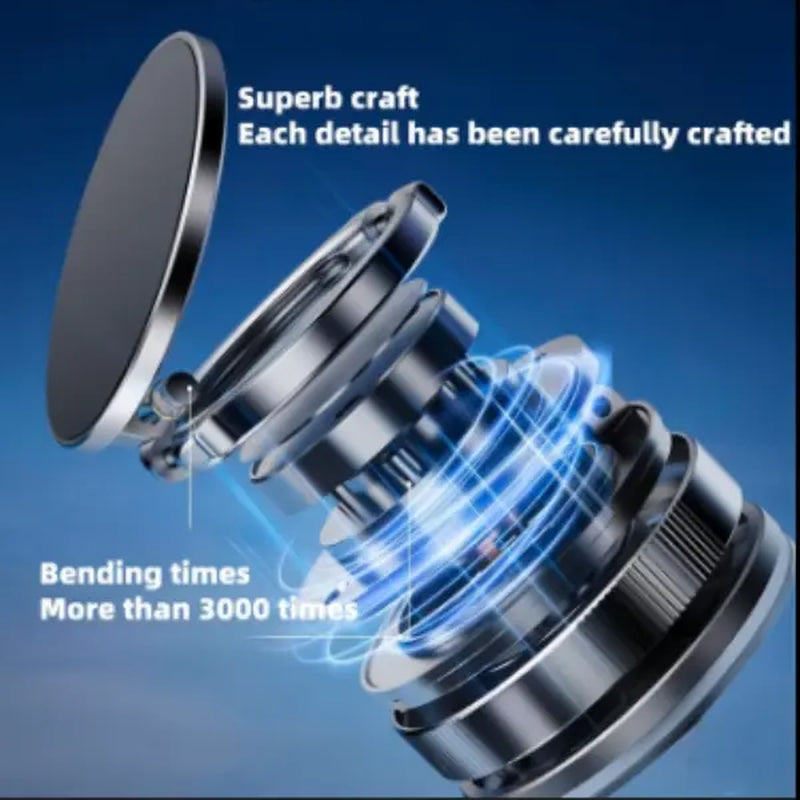 NEW 360° Rotating Magnetic Phone Ring Holder Stand – Strong Grip, Foldable Kickstand, Compatible with Iphone, Samsung & All Smartphones