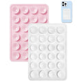 2PCS Silicone Suction Phone Case Mount,Non Slip Suction Cup Phone Mount,Hands-Free Phone Accessories Holder for Selfies and Videos,Silicon Adhesive Phone Stand Sticky for Cell Phone Christmas Gift Accessories