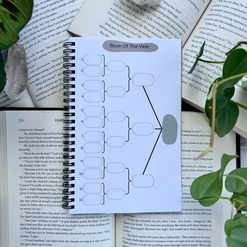 TBR Book Journals (To Be Read Book Journal) Booktok Gift 100 Page