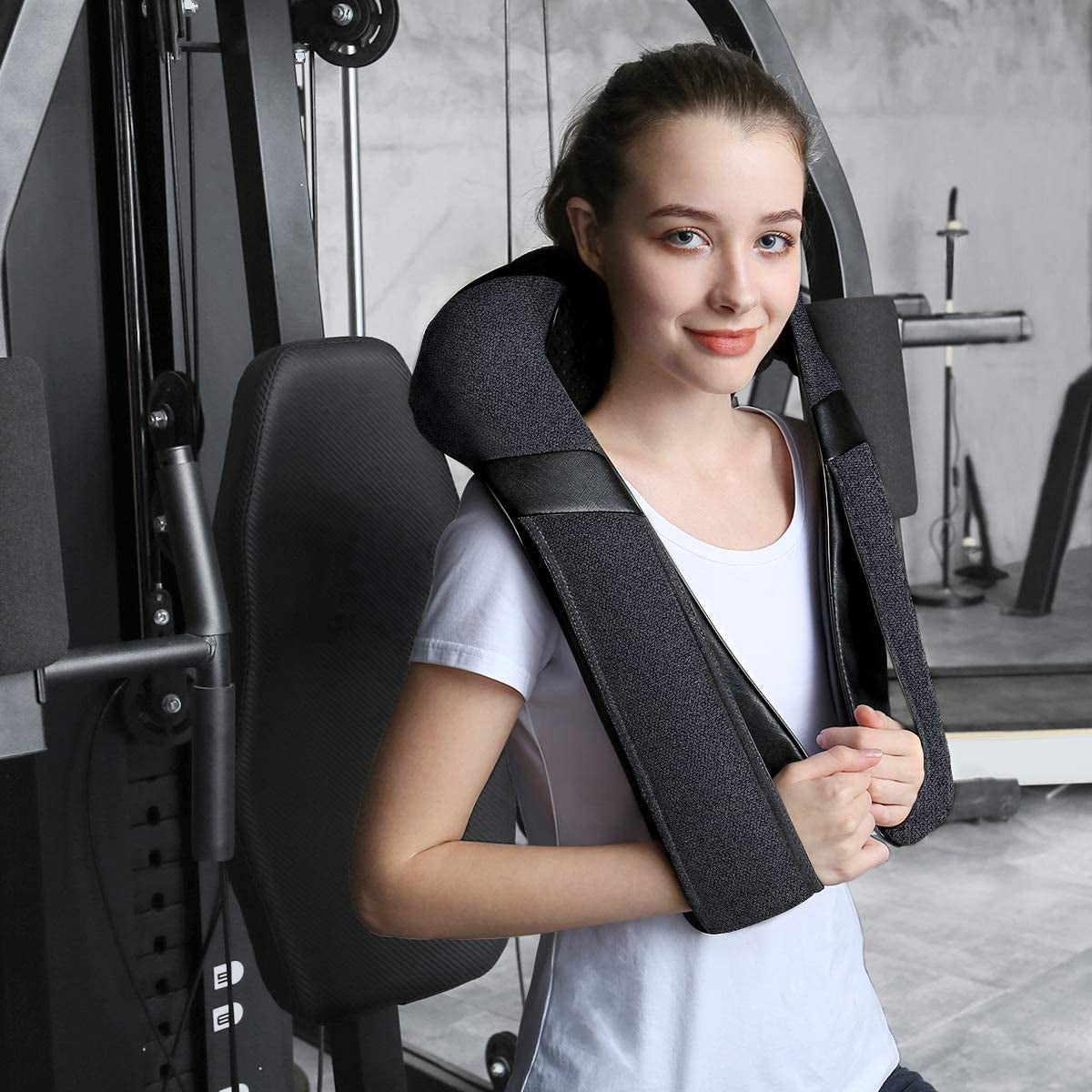 Fathers Day Dad Gifts for Husband Men, Neck Massager for Pain Relief Deep Tissue, Electric Shiatsu Shoulder & Back Massager with Heat, Mothers Day Gifts for Mom Wife Women Her (NOT Cordless)