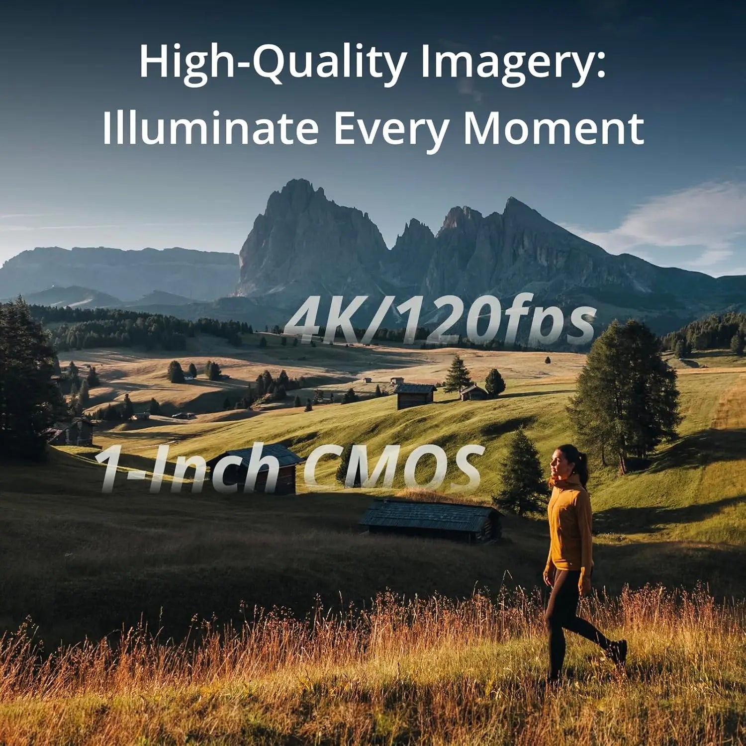 DJI Osmo Pocket 3, Vlogging Cameras with 1'' CMOS & 4K/120Fps Vlog Camera, 3-Axis Stabilization, Fast Focusing, Face/Object Tracking, Digital Vlogging Camera for Youtube