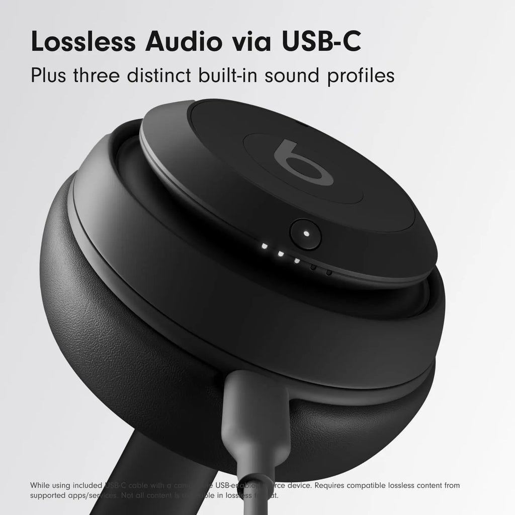 Beats by Dre Studio Pro Premium Wireless Over-Ear Headphones - 40-Hour Battery Life, Active Noise Cancelling, USB-C Lossless Audio, Apple & Android Compatible - Black