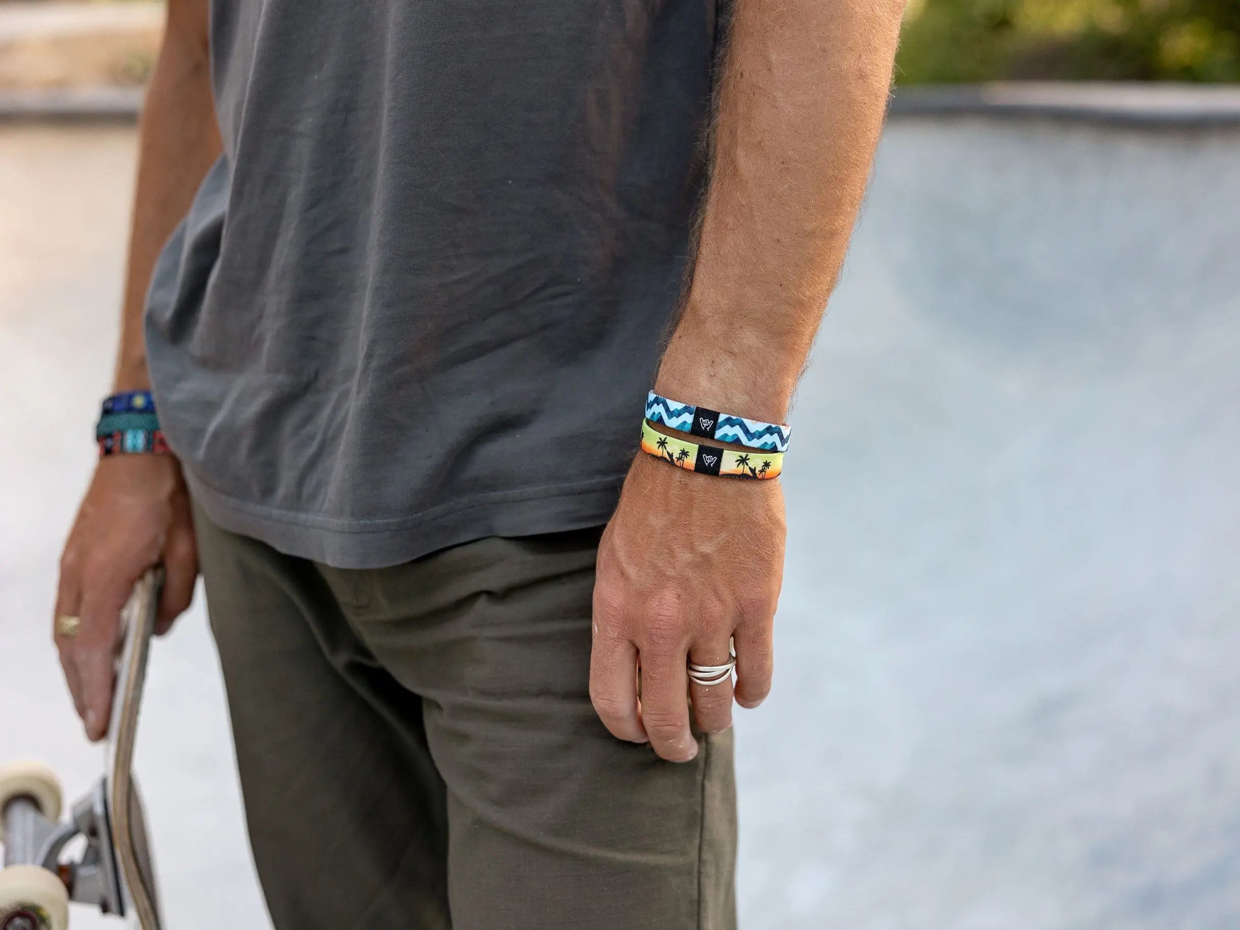 Smallmouth Bass Skin Wristband Bracelet