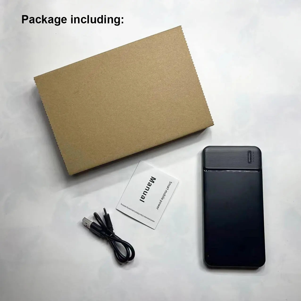 10000Mah USB-C In/Out Portable Power Bank with Dual Output for Heated Vests, Jackets, Iphone, Samsung, Android - Safe & Super Slim Design
