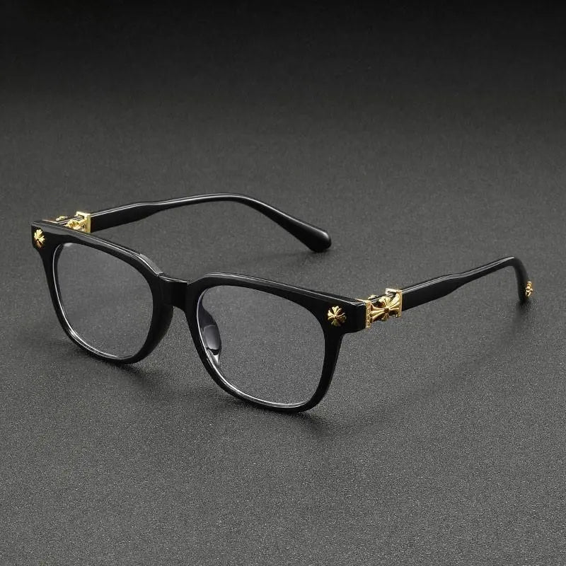 Retro Chic Unisex Blue Light Blocking Glasses Trendy European and American Style