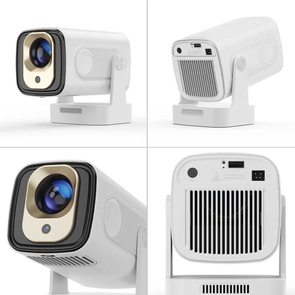 MAGCUBIC HY310 Wifi Smart Projector, 330 ANSI Auto-Focus Native 1080P, 130-Inch Screen, Wi-Fi 6 and Bluetooth 5.4 with Auto Keystone Correction for Home Cinema, Audio