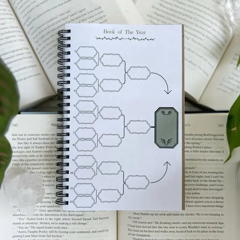 TBR Book Journals (To Be Read Book Journal) Booktok Gift 100 Page