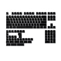 TITANNATION Crystal Jelly Translucent MDA Profile 136-Key Side Carving Keycap Set（Only Keycap, Not Include a Keyboard）