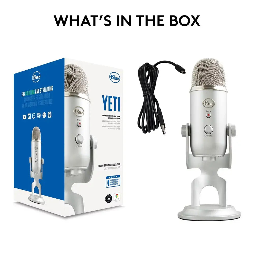 Blue Microphone - Yeti Silver