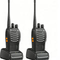 Baofeng 888S Wireless Walkie Talkie, Rechargeable Long Range Walkie Talkie with Earpieces, Professional Radio Handheld Two Way Radio with Li-Ion Battery & Charger Included