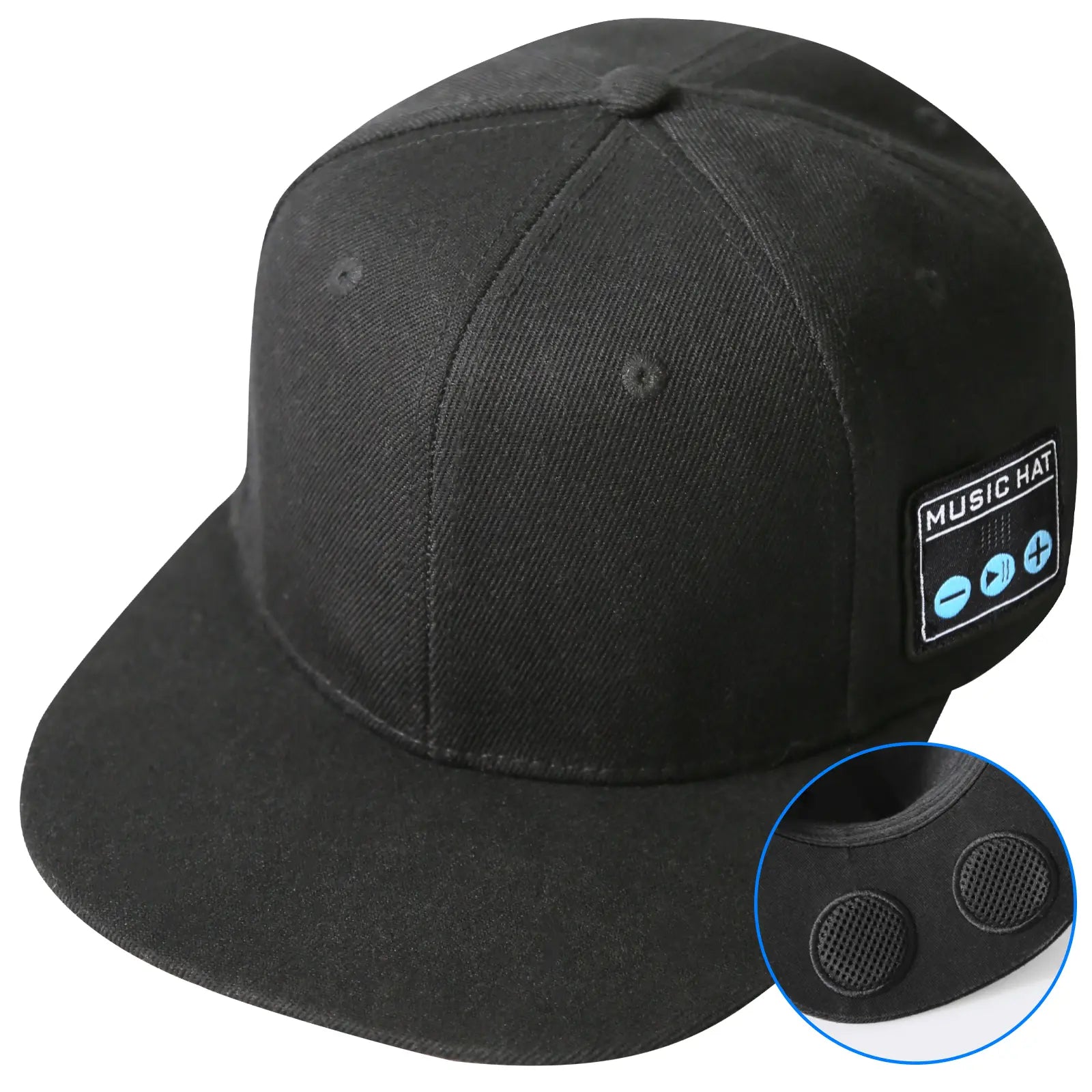 Touch Two Music Hat with Enhanced Bluetooth 5.0 HD Sound Technology for Commuting Sports Home All Hold Cycling Baseball Cap Solar Sun Protection Versatile Commute Comfortable Design