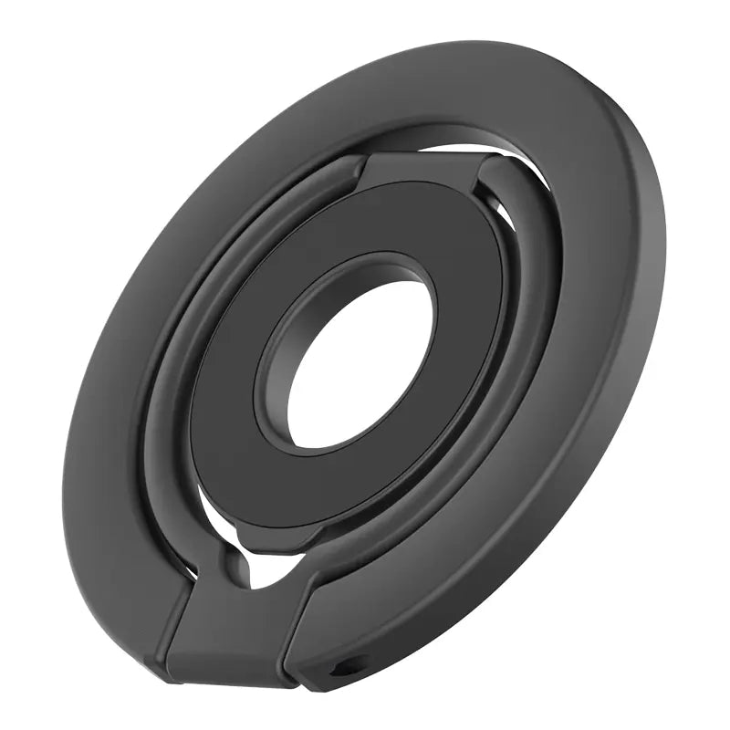 MREGB Magsafe Magnetic Ring Holder Cellphone Stand - N52 Strong Magnet, 360° Adjustable Dual-Axis, 3-Fold Metal Socket, Phone Accessories for Iphone 15/14/13/12 Pro Max, Samsung Smartphones, Mobile Magnetic Mount