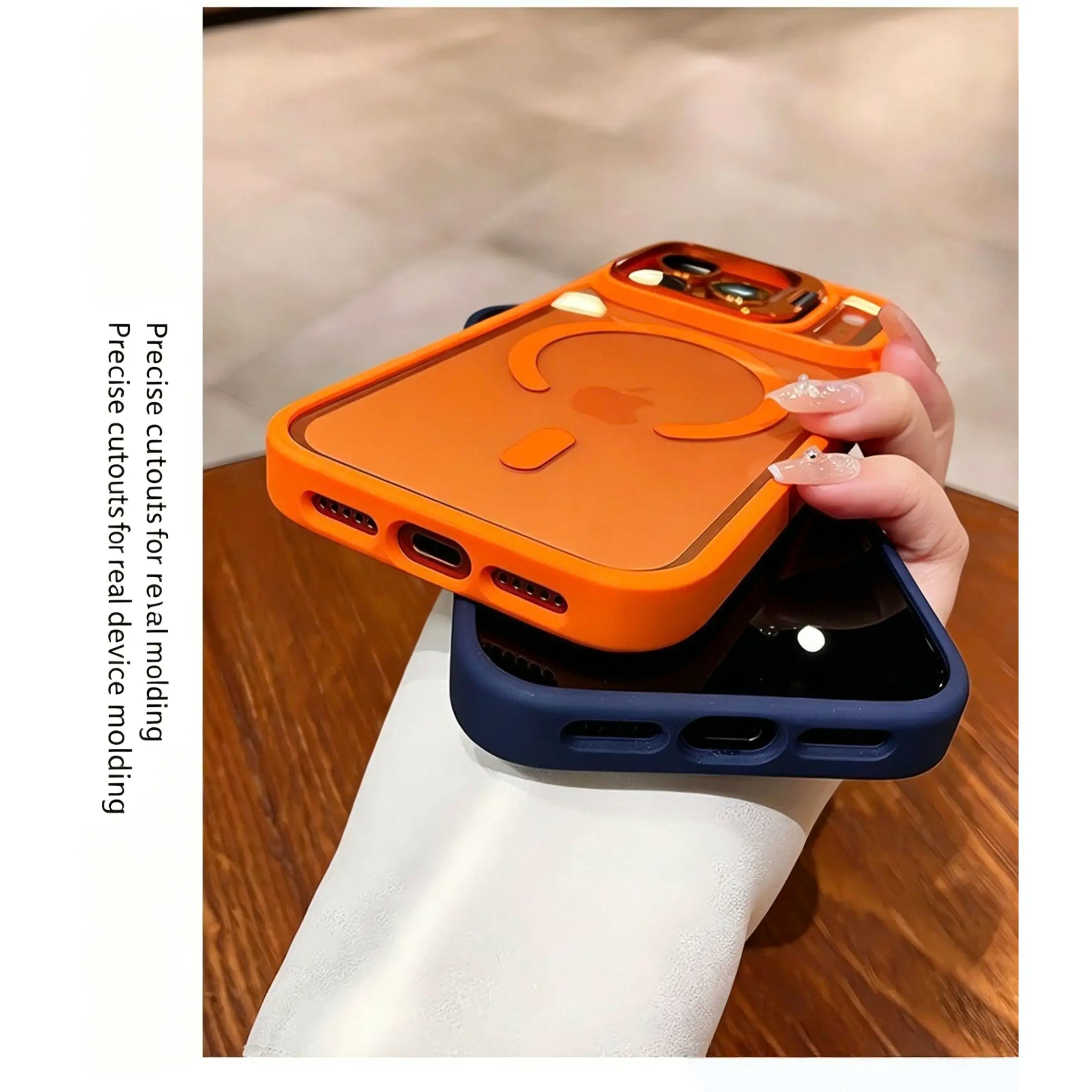 Suitable for Iphone17 16 15 14 13 12 Max plus Pro Magnetic Mobile Phone Case with Magsafe Camera Ring Holder, Military-Grade Protection, Anti-Fall, Non-Yellowing, Wireless Casing Protector Cover, Black Silicone Ip17Promax Phone Case Resistant Case
