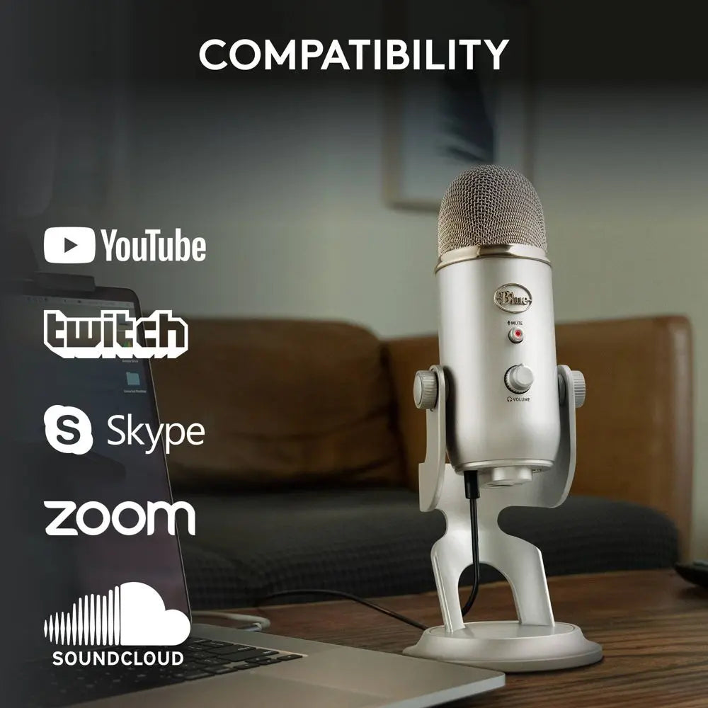 Blue Microphone - Yeti Silver
