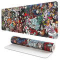Anime Waterproof Mouse Pad 11.8Inch X 31.5Inch Cartoon Design for Daily Use Durable Easy Cleaning Mousepad